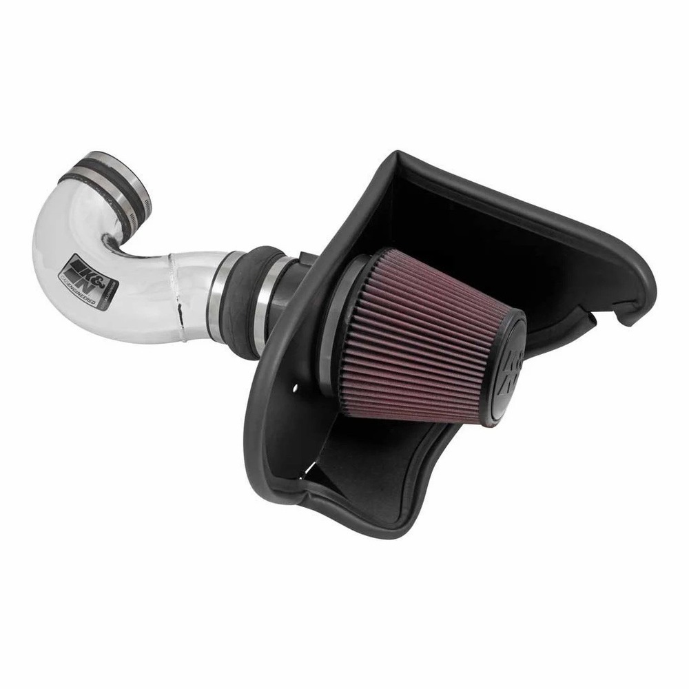 K&N 69-4534TP Performance Cold Air Intake System Kit for 16-24 Camaro SS 6.2L V8